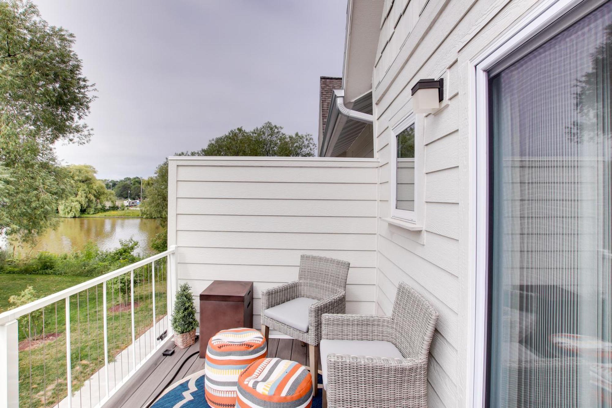 Riverfront Sheboygan Townhome With Grill! Eksteriør billede